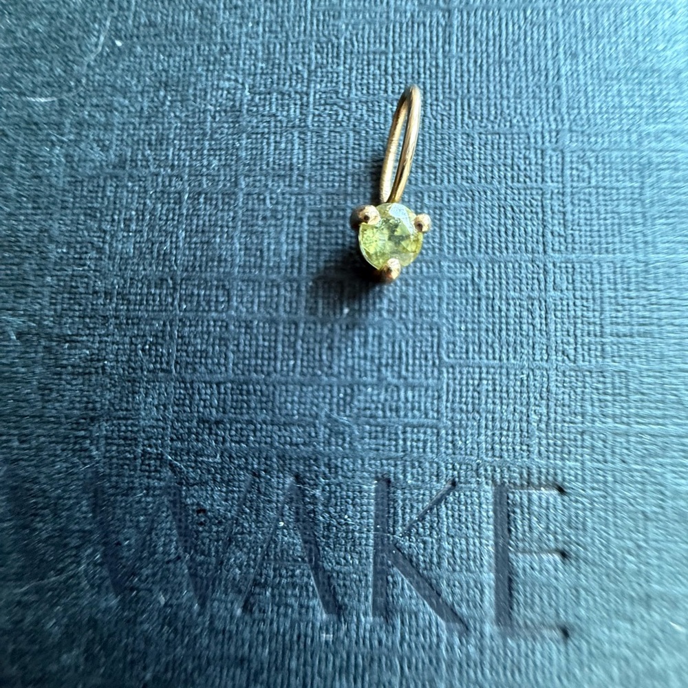 WWAKE origin charm peridot (August)